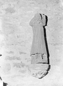 Statue (petite nature) : saint Trémeur, chapelle de la Madeleine (Ploërdut)