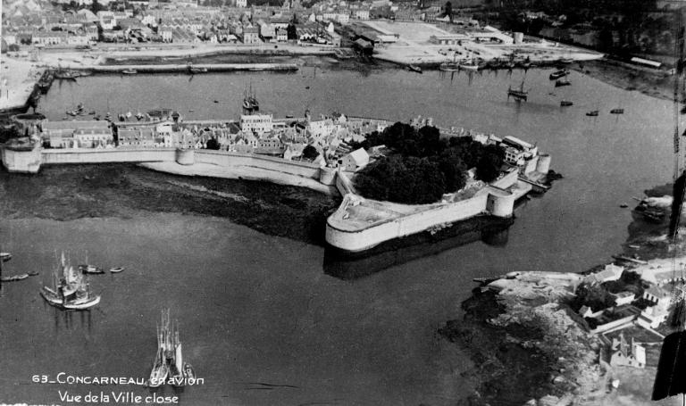 Quai Carnot et quai du Lin (Concarneau)