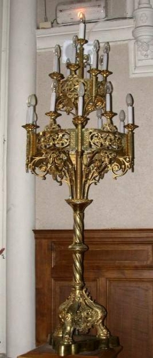 Paire de porte-luminaires