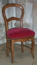 Paire de chaises et de prie-Dieu