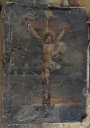 Tableau d'autel : Christ en croix