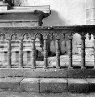 Clôture de choeur, chapelle Saint-Damien, Saint-Côme (Saint-Nic)