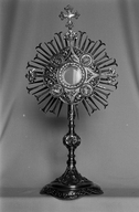 Ostensoir, église paroissiale Notre-Dame (Bulat-Pestivien)