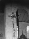 Croix 4 : Christ en croix, église paroissiale Saint-Pierre (Spézet)