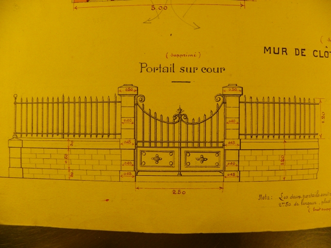 Ancienne école des filles, rue du stade (Saint-Georges-de-Chesné fusionnée en Rives-du-Couesnon en 2019)