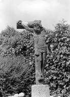 Croix (crucifix) : Christ en croix (n° 1), église paroissiale Saint-Jérôme (Cast)