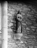 Statue (petite nature) : saint Mamert, église Paroissiale Notre-Dame-de-Pitié (Trébrivan)
