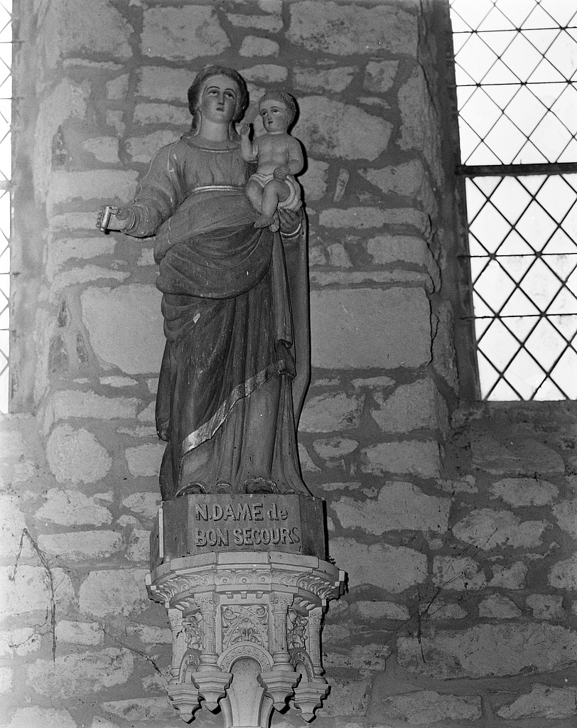 Statue (petite nature) : Notre-dame du Bon Secours, chapelle Saint-Joseph (Sarzeau)