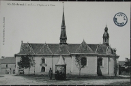 Les églises, chapelles, croix de chemin et cimetière sur la commune de Saint-Armel