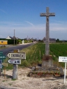 Croix de chemin, RD 82 ; RD 797, le Bois Robin (Cherrueix)