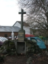 Croix de chemin, rue de la Libération (Saint-Pierre-de-Plesguen fusionnée en Mesnil-Roc'h en 2019)