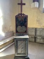 Tronc (tronc d'offrandes), chapelle Saint Maudé (La Croix-Helléan)