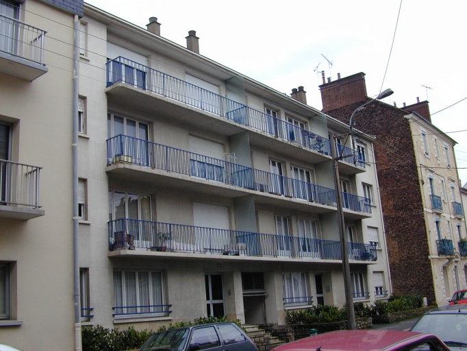 Immeuble, 53 et 55 rue Dupont-des-Loges (Rennes)