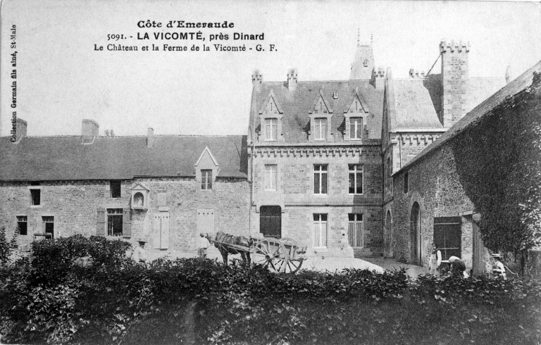 Manoir dit château de la Vicomté, 26 rue du Manoir (Dinard)
