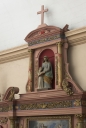 Groupe sculpté : Education de la Vierge