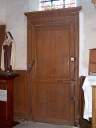 Vantail (2) ; lambris d'appui