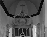 Autel, tabernacle (maître-autel, autel tombeau), église paroissiale Saint-Juvat (Saint-Juvat)