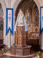 Statue de Notre-Dame d'Espérance, basilique Notre-Dame-d'Espérance (Saint-Brieuc)