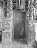 Peinture (2) : saint Pierre, saint Paul, église paroissiale Saint-Barnabé (Langoëlan)
