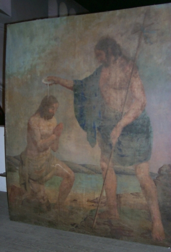 Tableau : Baptême du Christ (Guipry fusionnée en Guipry-Messac en 2016)