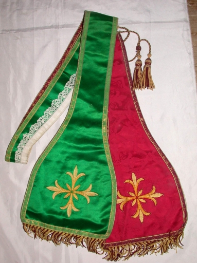 Étole pastorale réversible