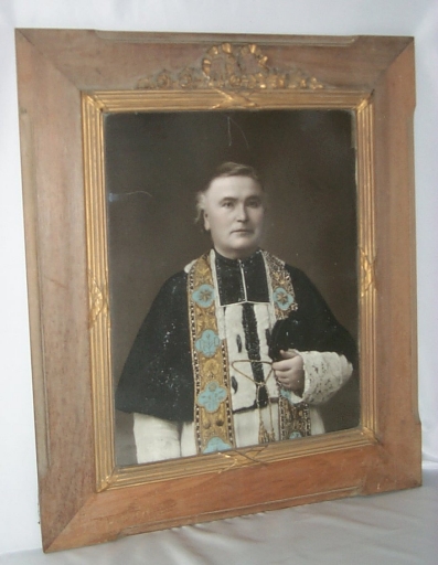 Photographie : Portrait d'un abbé