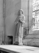 Statue (d'applique, petite nature) : saint Laurent, chapelle Saint-Fiacre (Le Faouët)