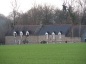 Alignement de maisons, la Tessonnière (Le Tronchet)