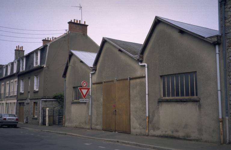 Usine de chaussures (usine de formes) Trégis, 7 rue des Orrières (Fougères)