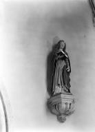 Statue (d'applique, petite nature), église paroissiale Saint-Milliau (Plonévez-Porzay)