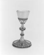 Calice, patène (1), église paroissiale Saint-Adrien (Santec)