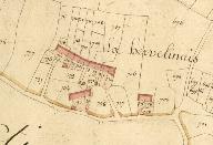 Alignement de maisons, La Hervelinais, (Rimou)