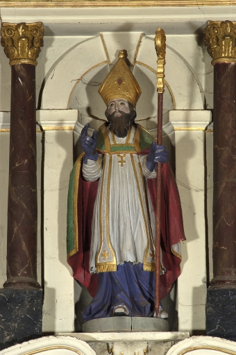 Statue : Saint Evêque Docmaël