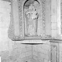Statue (grandeur nature) : Vierge à l'Enfant, église paroissiale Saint-Germain (Kerlaz)