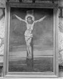 Tableau : Christ en croix, église paroissiale Saint-Collodan (Plogoff)