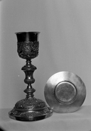 Calice, patène, église paroissiale Saint-Nicodème (Saint-Nicodème)
