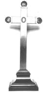 Croix-reliquaire, église paroissiale Saint-Raoul (Guer)