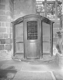 Confessionnal (2), église paroissiale Saint-Sulpice (Fougères)