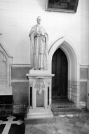 Statue (figure colossale) : Monseigneur Brossay Saint Marc, église paroissiale Notre-Dame (Bourg-des-Comptes)