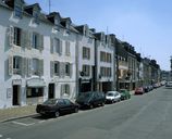 Rue du Commerce et rue Ferdinand le Dressay, anciennement rue Basse de Calmont (Vannes)