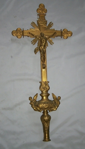 Croix de procession ; hampe de procession 1