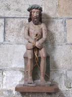 Statue : Christ aux outrages, chapelle Notre-Dame du Kreisker (Saint-Pol-de-Léon)