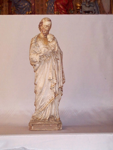 Statue (demi-nature) : saint Joseph