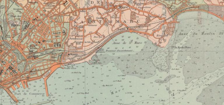 Les voies ferrées du port de Brest (Brest)