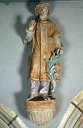 Statues de saint Etienne et saint Laurent