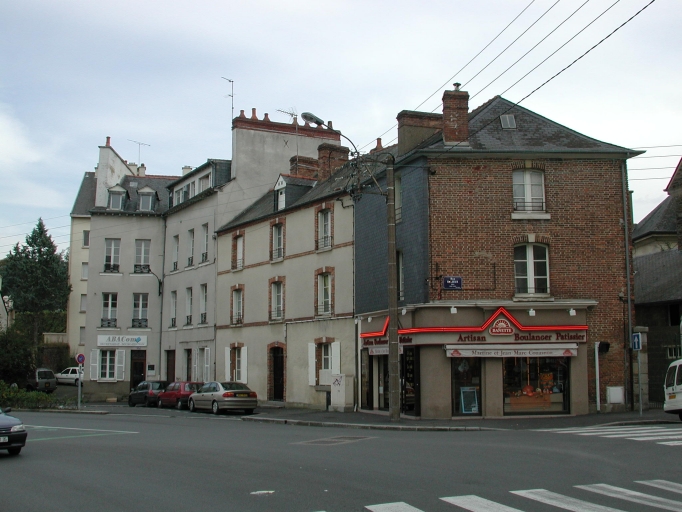 Immeuble de rapport, 124 rue d' Antrain, la Fosse-Courbée (Rennes)