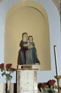 Groupe sculpté : sainte Anne trinitaire, chapelle Sainte-Anne, la Cour-d'en Bas (Sainte-Anne-sur-Vilaine)