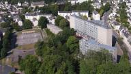 Les bâtiments de l'internat de 1958, du Lycée Auguste Brizeux, 6 rue Bourg-les-Bourgs (Quimper)