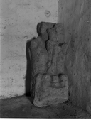 Calvaire (calvaire extérieur) : Christ en croix, Vierge de Pitié, chapelle Notre-Dame-de-la-Clarté (Trébrivan)