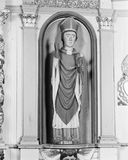 Statue : Saint Éloi, église Saint-Pierre (Lanouée fusionnée en Forges de Lanouée en 2019)